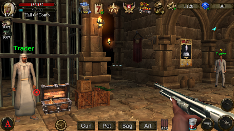 #8. Dungeon Shooter : Dark Temple (Android) By: IMCrazy