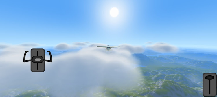 #4. Plane the Mountains 3D (Android) By: Marspixels