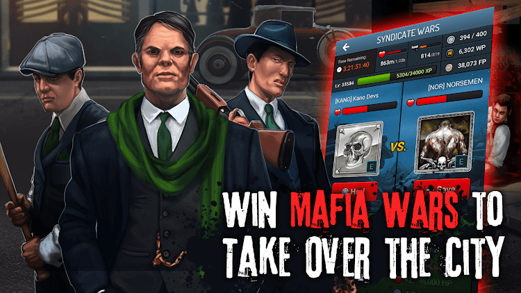 #6. Mob Wars LCN: Underworld Mafia (Android) By: Kano Games