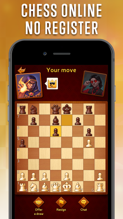 #4. Chess - Clash of Kings (Android) By: CC Games