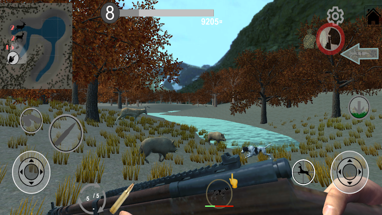 #3. Hunting Simulator Games (Android) By: Woodcock entertainment