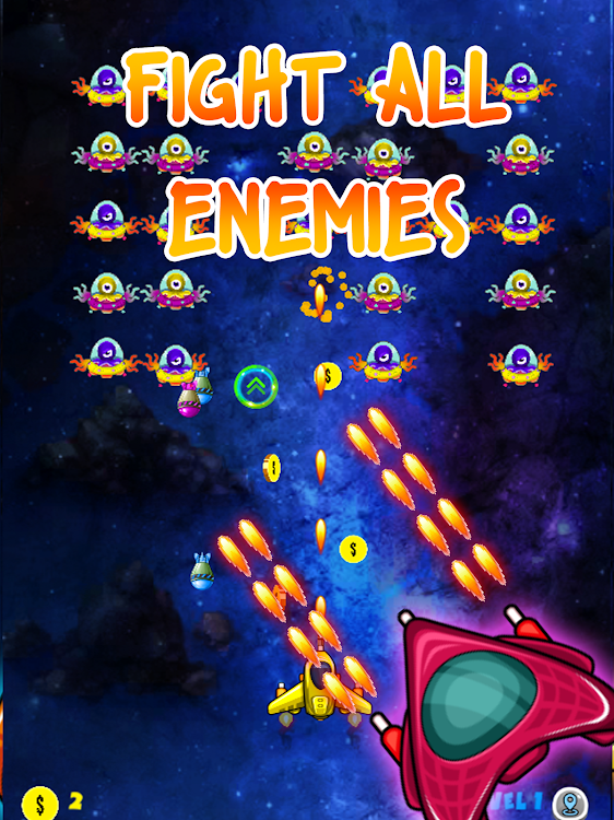 #3. Alien Invader Galaxy Shooter (Android) By: Faa22thip