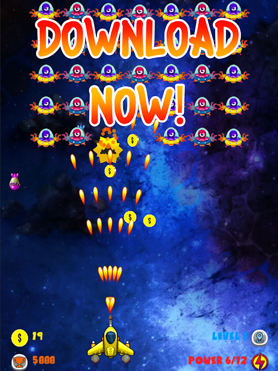 #4. Alien Invader Galaxy Shooter (Android) By: Faa22thip