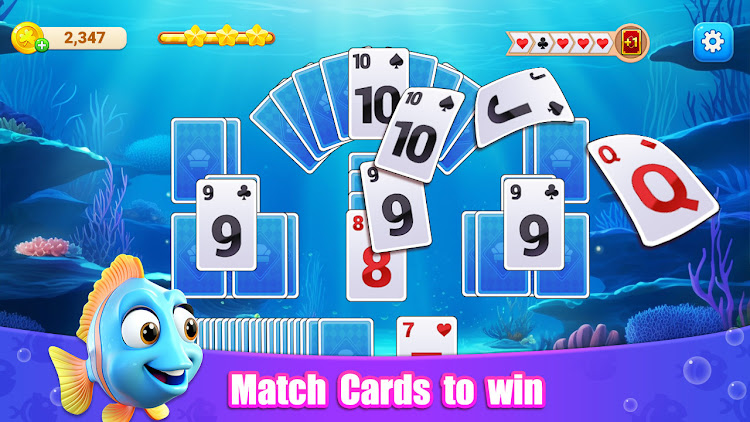 #3. Solitaire match cowboy (Android) By: kungfu mahjong® solitaire shooter