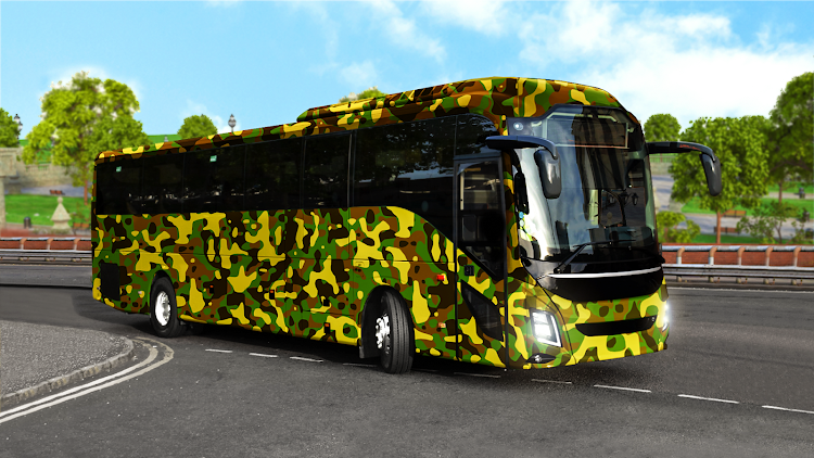 #4. Army bus game Army Bus driving (Android) By: AUT GAMING STUDIO