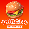 hamburger restaurant icon