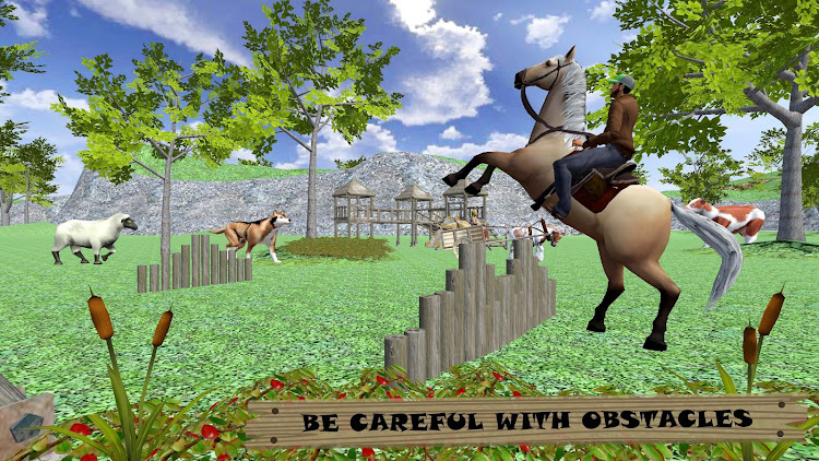 #2. Horse Riding Stunts : Fearless (Android) By: Gamers Joyland