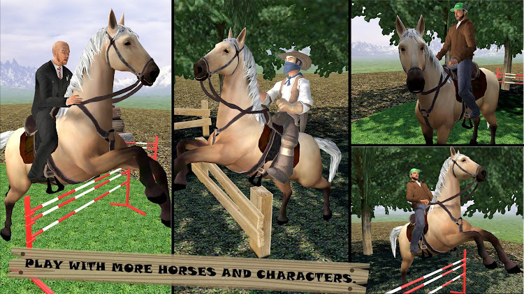 #3. Horse Riding Stunts : Fearless (Android) By: Gamers Joyland