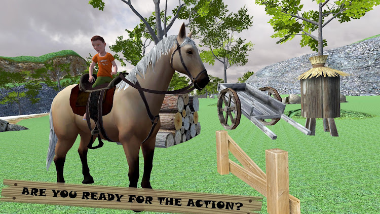 #5. Horse Riding Stunts : Fearless (Android) By: Gamers Joyland