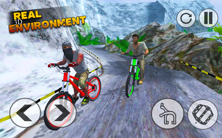 #2. BMX Cycle Games Bicycle Race (Android) By: TGame-Studio