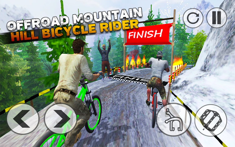 #4. BMX Cycle Games Bicycle Race (Android) By: TGame-Studio