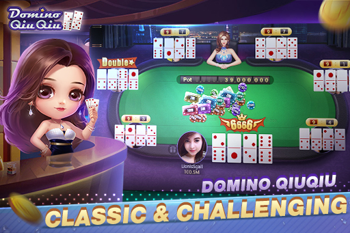 #9. TopFun Domino QiuQiu 99 KiuKiu (Android) By: Topfun Game