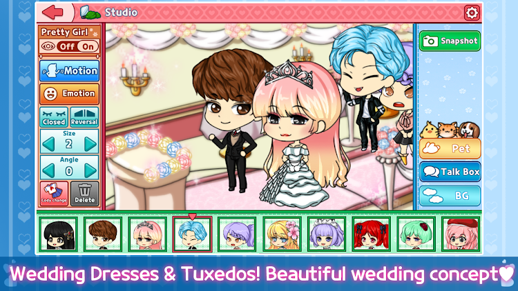 #4. My Prettygirl Story : Dress Up (Android) By: FirstFox Games