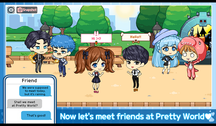 #7. My Prettygirl Story : Dress Up (Android) By: FirstFox Games