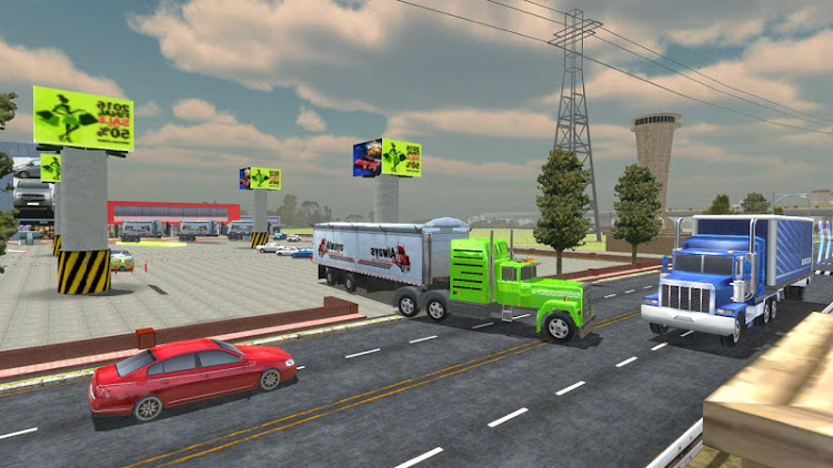 #2. Highway Cargo Truck Simulator (Android) By: Gamezeniq Technologies