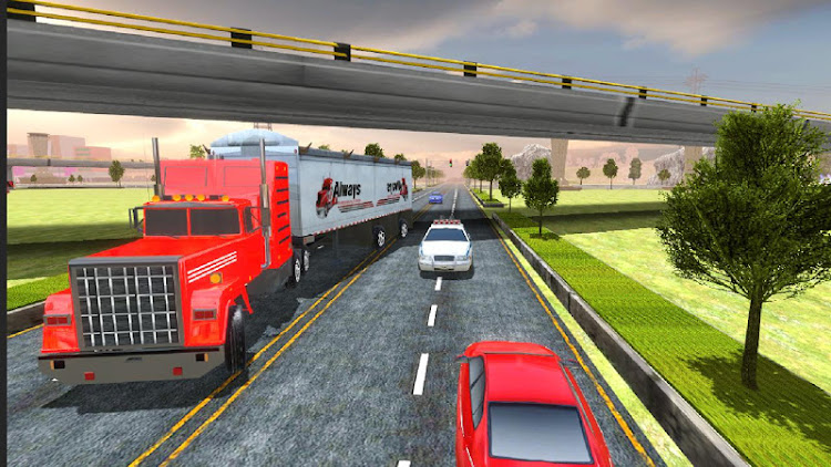 #3. Highway Cargo Truck Simulator (Android) By: Gamezeniq Technologies