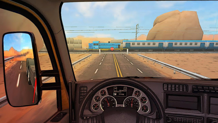 #4. Highway Cargo Truck Simulator (Android) By: Gamezeniq Technologies