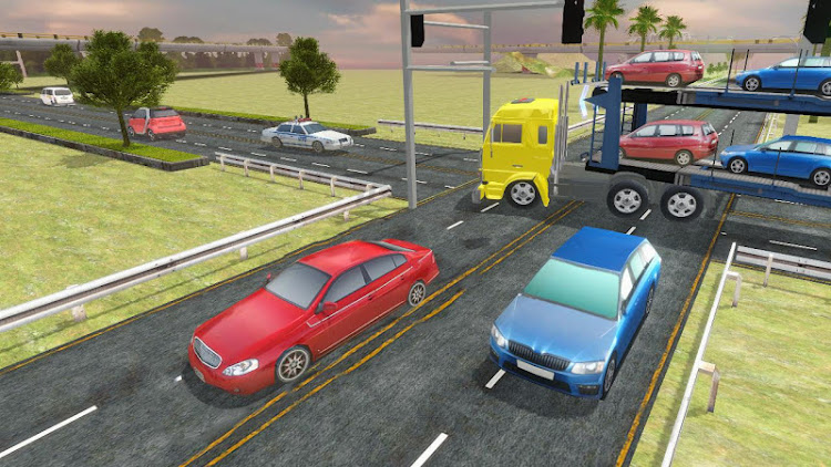 #5. Highway Cargo Truck Simulator (Android) By: Gamezeniq Technologies