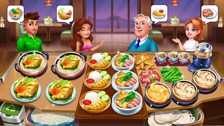 #3. Cooking Wonderland: Chef Game (Android) By: CSCMobi Studios