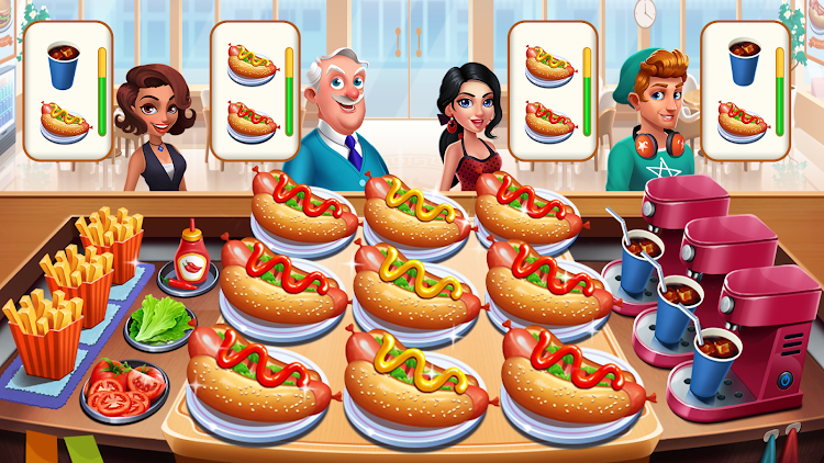 #5. Cooking Wonderland: Chef Game (Android) By: CSCMobi Studios