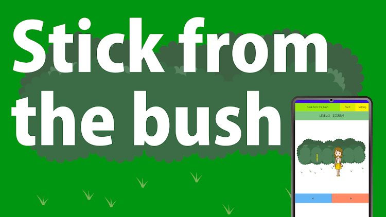 #5. Stick from the bush (Android) By: ao-system, Inc.