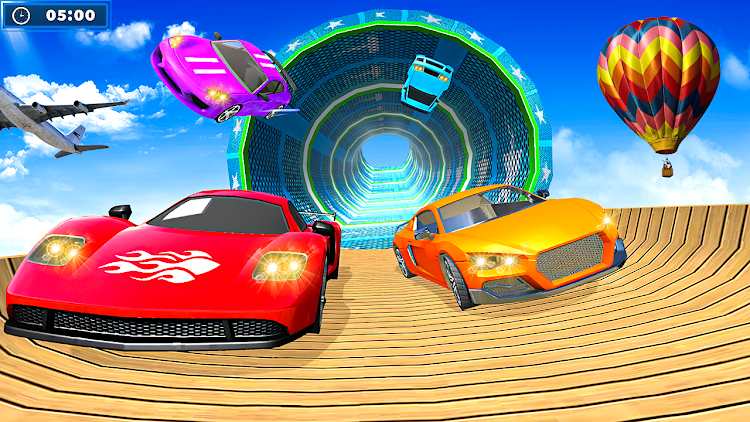 #5. Ultimate Mega Ramp Car Stunt (Android) By: Hexabin Games