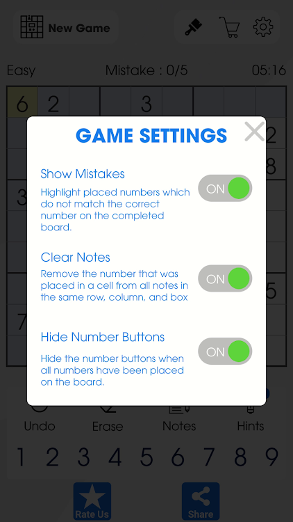 #6. Sudoku Fan (Android) By: Unikh Games