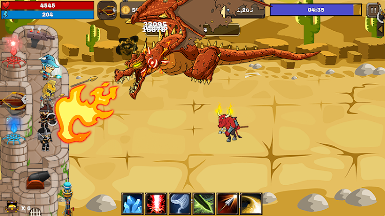 #6. Final Castle Defence:Idle RPG (Android) By: DH GAME