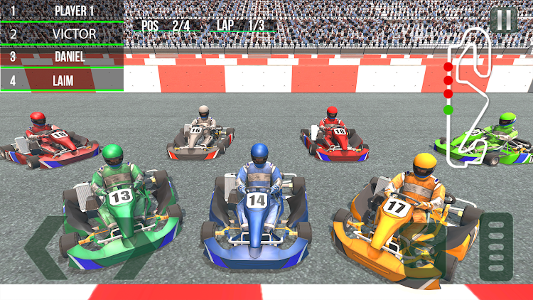 #4. Go Kart Racing Games Car Games (Android) By: TGame-Studio