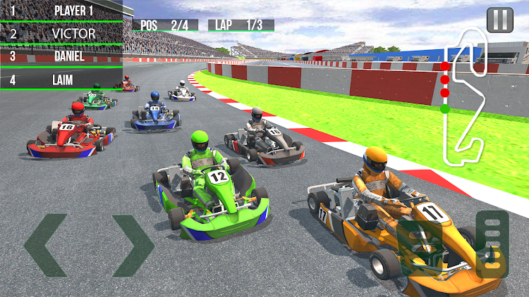 #5. Go Kart Racing Games Car Games (Android) By: TGame-Studio