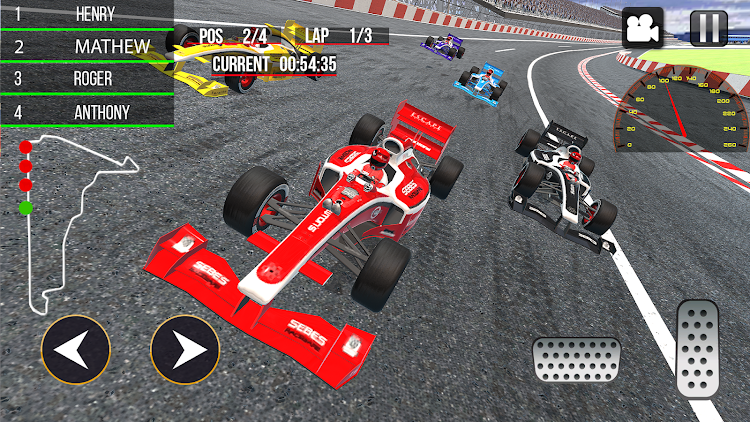 #5. Formula Race Car Racing Game (Android) By: TGame-Studio