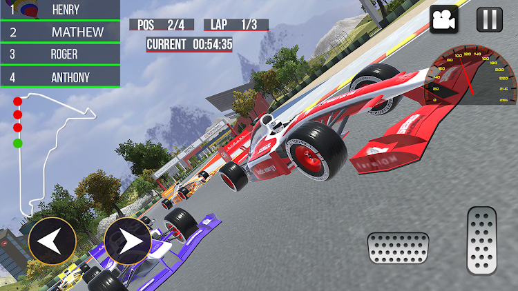 #6. Formula Race Car Racing Game (Android) By: TGame-Studio