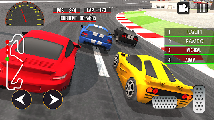 #2. Mini Car Racing Car Game (Android) By: TGame-Studio