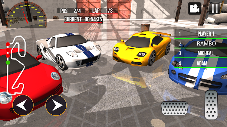 #4. Mini Car Racing Car Game (Android) By: TGame-Studio