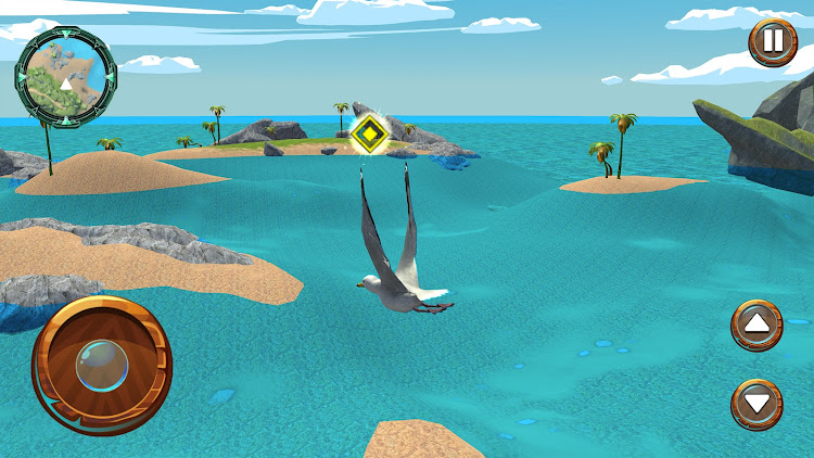 #4. Seagull Bird Life Simulator (Android) By: Legends Games Studio