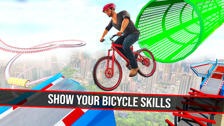 #5. Off-road Bicycle Stunt Game (Android) By: TGame-Studio