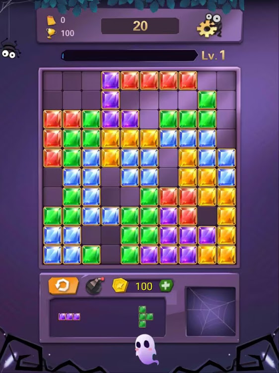 #7. GemBlock Puzzle (Android) By: FireSword