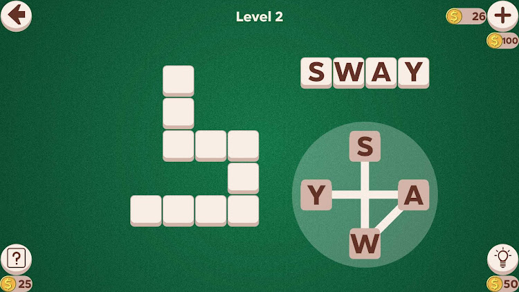 #5. Make Words-7 (Android) By: StyleSeven.com