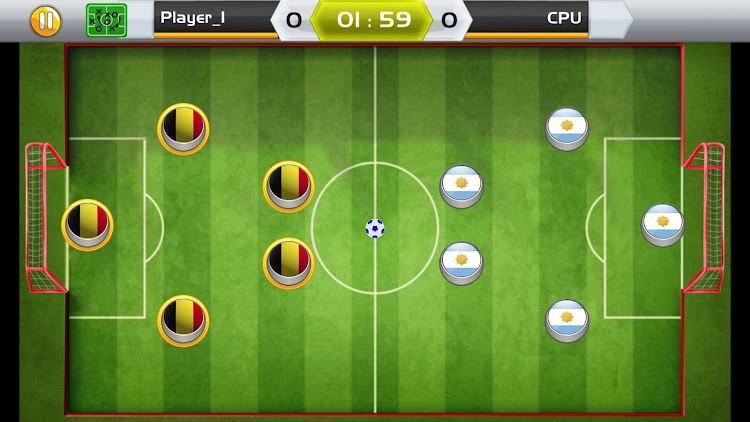 #2. Soccer Mania Striking (Android) By: Unikh Games