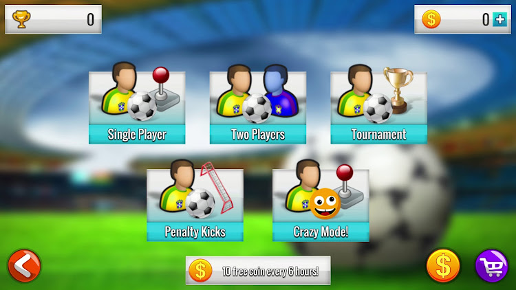 #5. Soccer Mania Striking (Android) By: Unikh Games