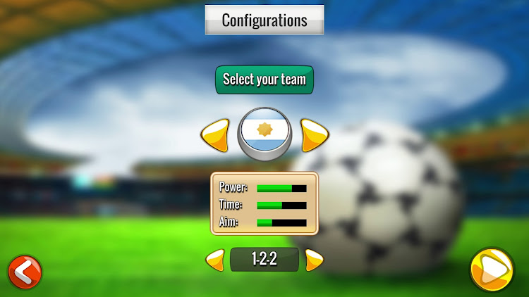 #9. Soccer Mania Striking (Android) By: Unikh Games