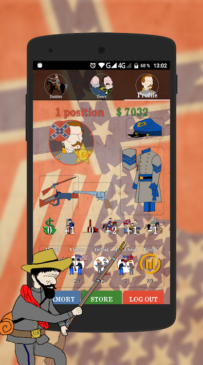 #2. Freedom or union (Android) By: NR Studio