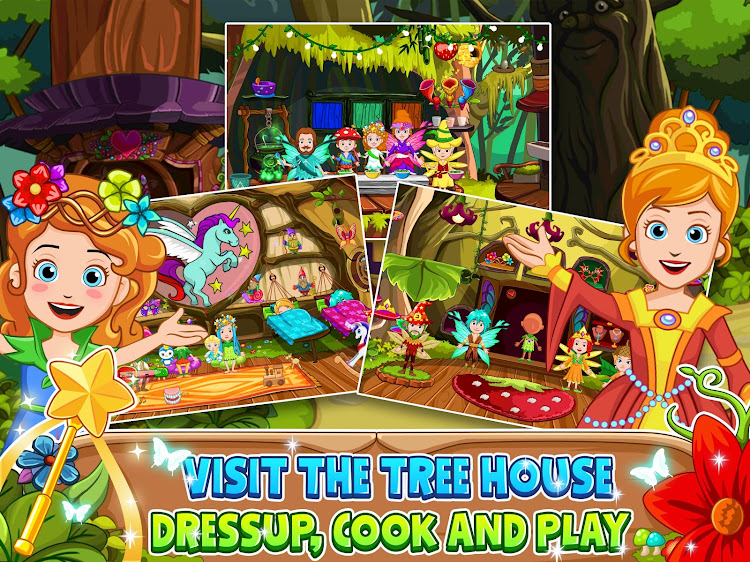 #9. My Little Princess: Forest (Android) By: My Town Games Ltd