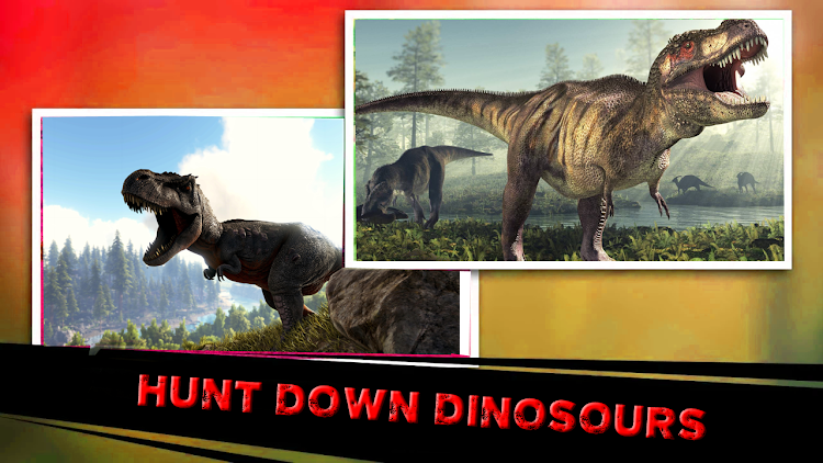 #2. Dino Hunting: Dinosaur games (Android) By: TGame-Studio