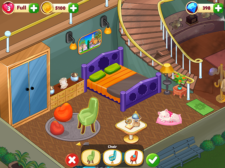 #8. Dream Home Cleaning Game Match (Android) By: Twitchtime Tech