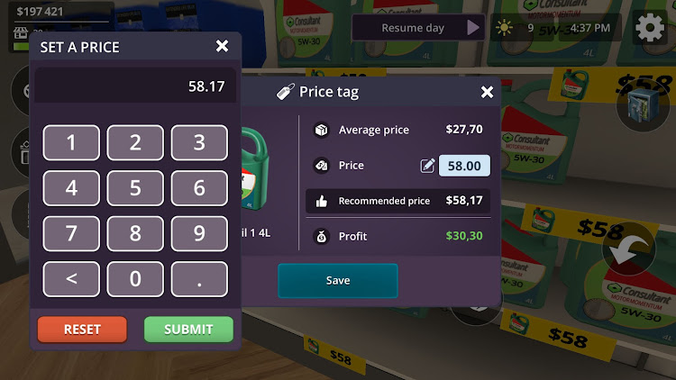 #5. Auto Parts Store Simulator (Android) By: Birdy Dog Studio