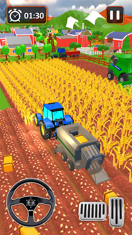 #4. Farming Life Game Farm Game (Android) By: Hyper Watcher