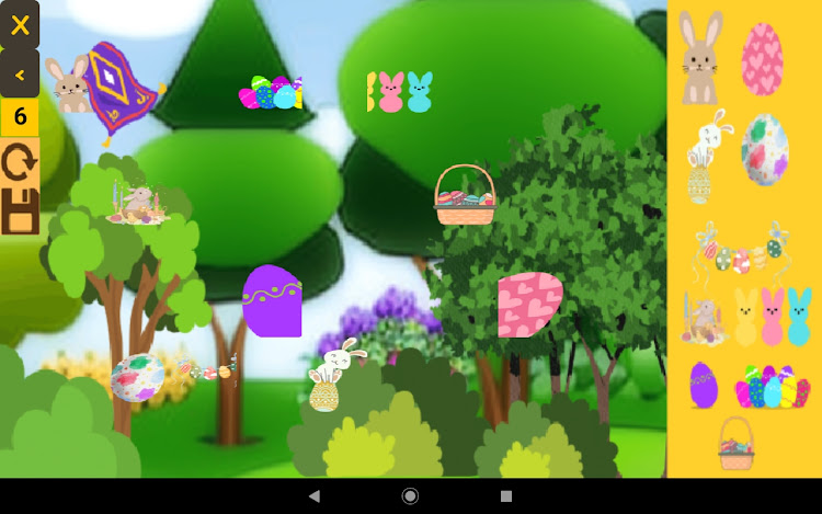 #5. Bunny Seek Game & Coloring App (Android) By: ml-dev