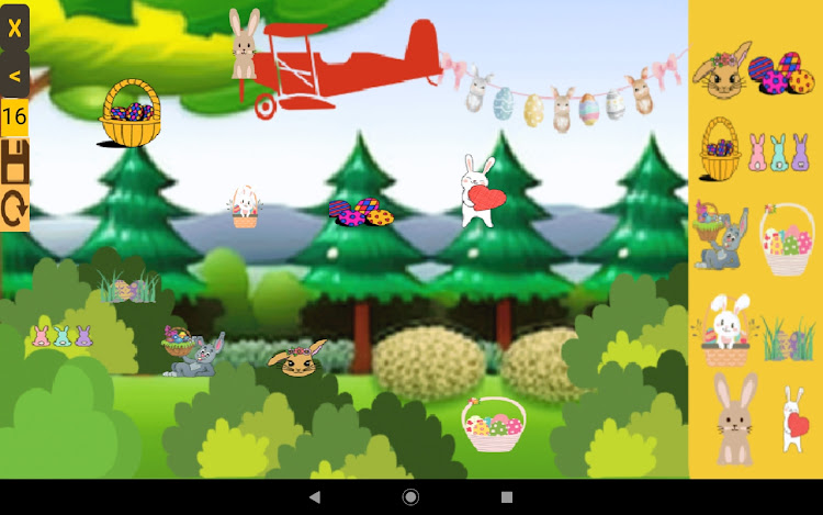 #6. Bunny Seek Game & Coloring App (Android) By: ml-dev