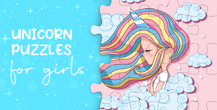 #6. Unicorn puzzles (Android) By: Girls Photo Editor